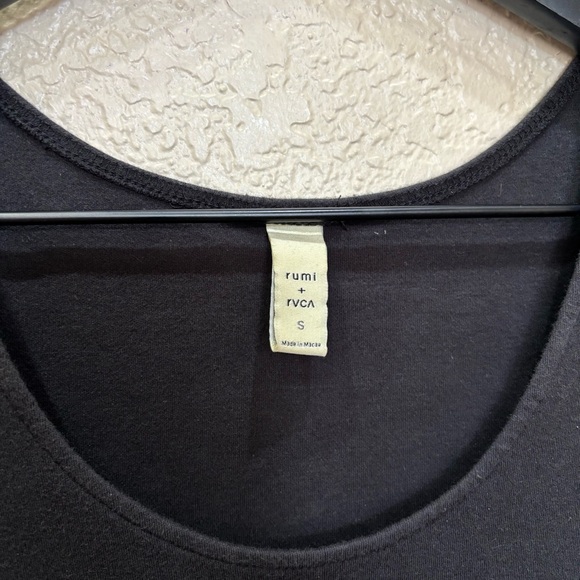 RVCA x Neely Machinery Dress in Black Bodycon Rumi Neely Collab Size Small - Picture 7 of 10